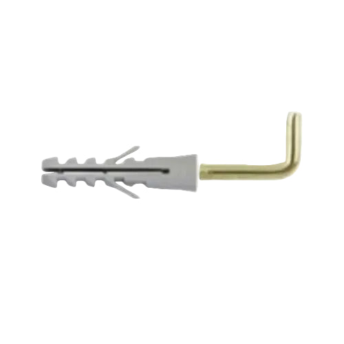 Tassello Appendi Quadro con Gancio Ø4mm Ottone - 96 pz (12 blister da 8)