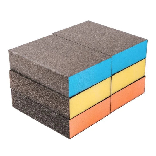 BLISTER SPUGNETTE ABRASIVE LEGNO METALLO